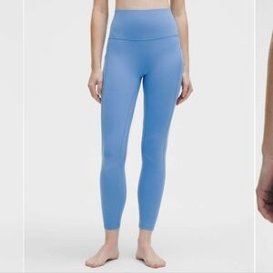 NWOT Lululemon Align High-Rise Pant with Pockets 25"Pool Party 2